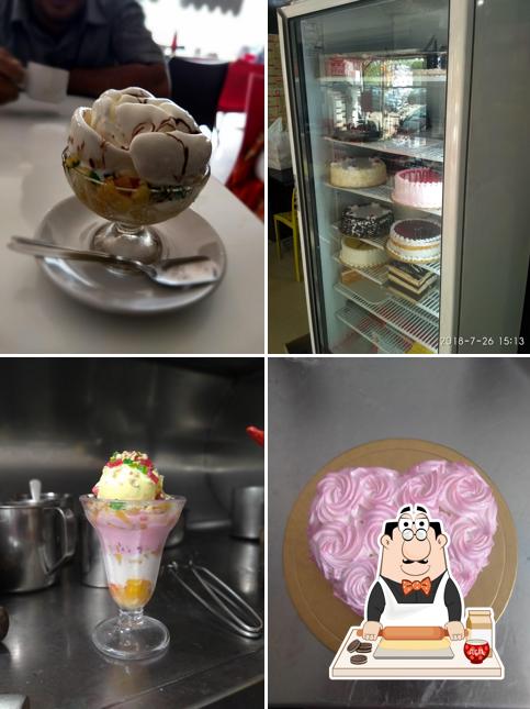 Order one of the sweet dishes