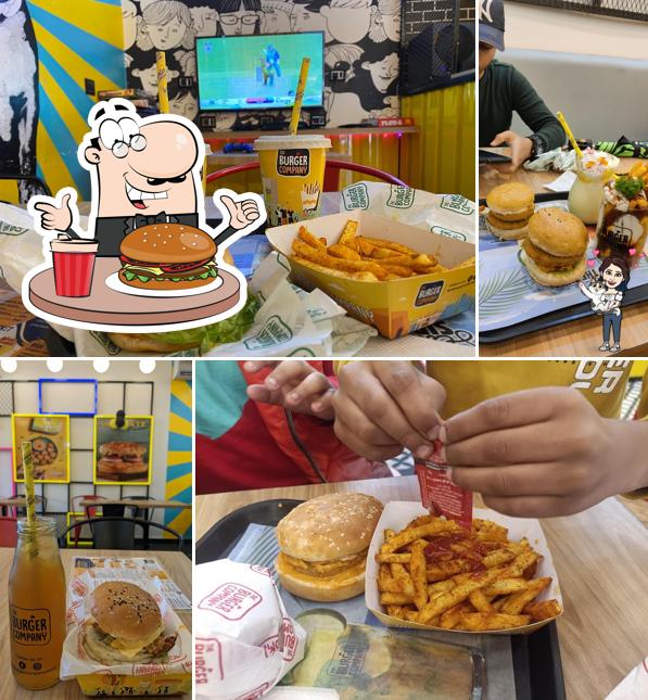 Get a burger at The Burger Company