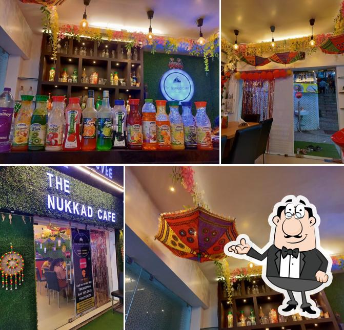 The interior of The Nukkad Cafe