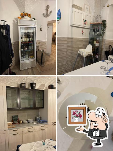 Gli interni di Trattoria Mediterraneo Da Fede