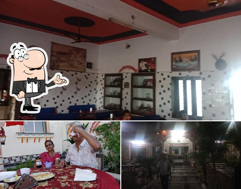 Among different things one can find interior and exterior at Veer Mamo Ji Restaurant