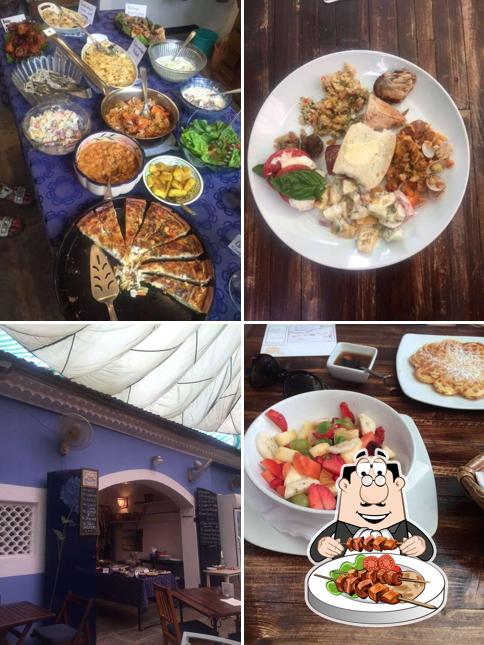 Meals at Villa Blanche