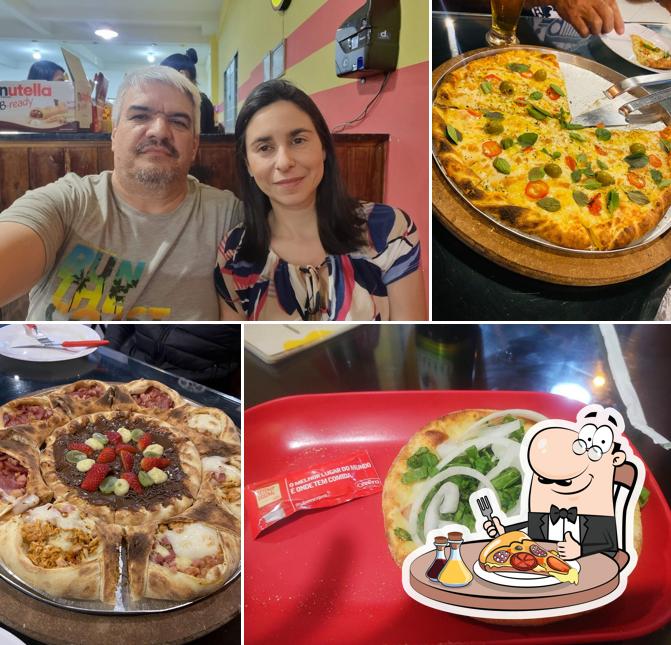 No Esfiharia Mutto, você pode degustar pizza