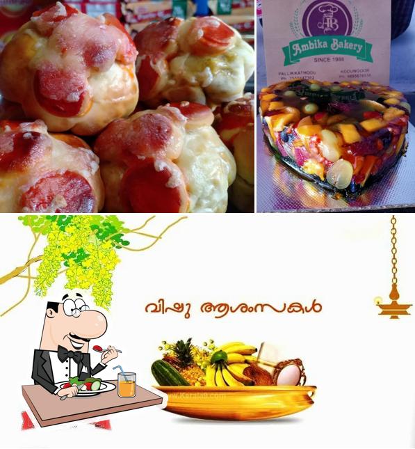 Food at Ambika Bakery