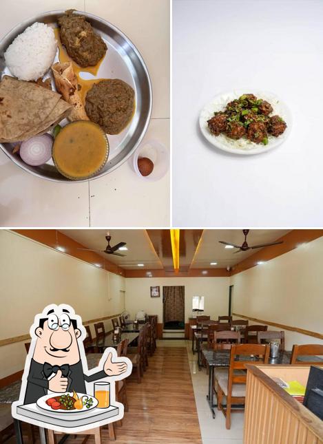 The image of food and interior at Hotel Maharashtra Darbar