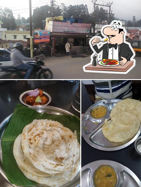 Among different things one can find food and exterior at Hotel Prabhu