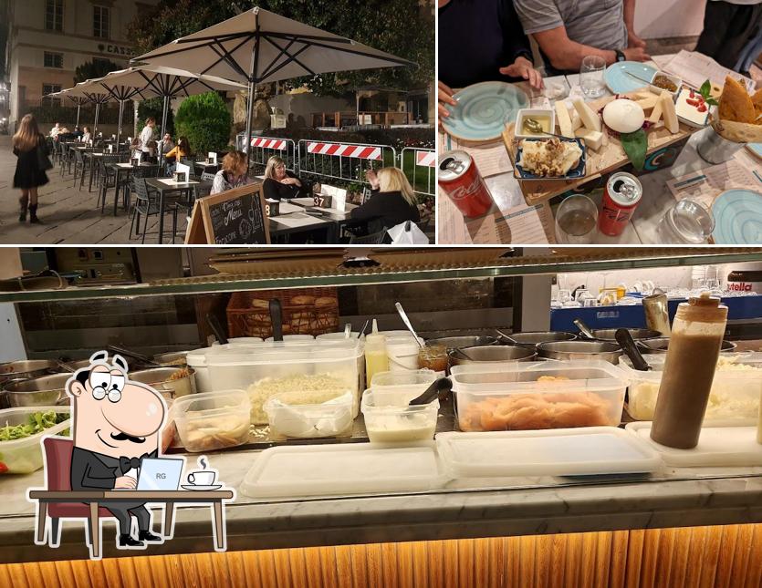 Dai un'occhiata agli interni di Il nicchio -focacceria