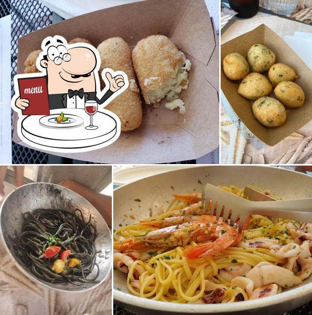 Cibo al Mare fritto e Isole Comprese