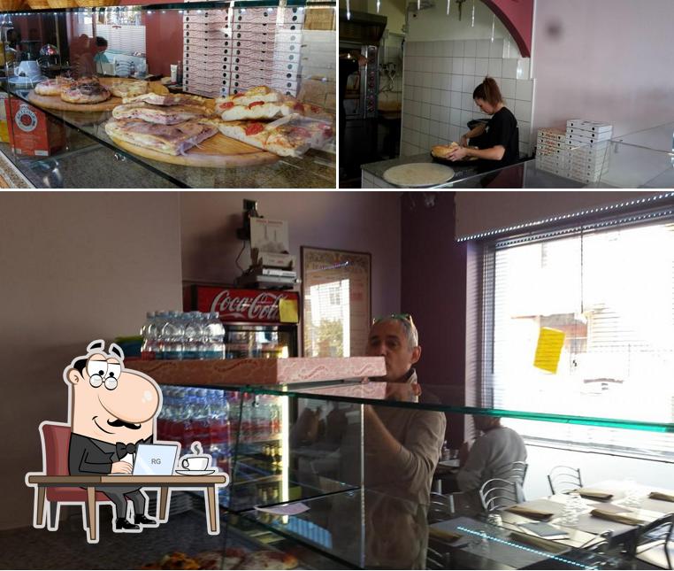 Gli interni di Pizzeria Senso Unico