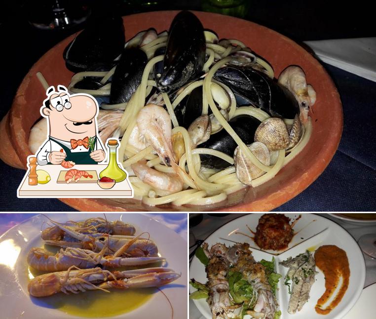 Ristorante Osteria Dentro Le Mura serve un'ampia selezione di pasti di mare