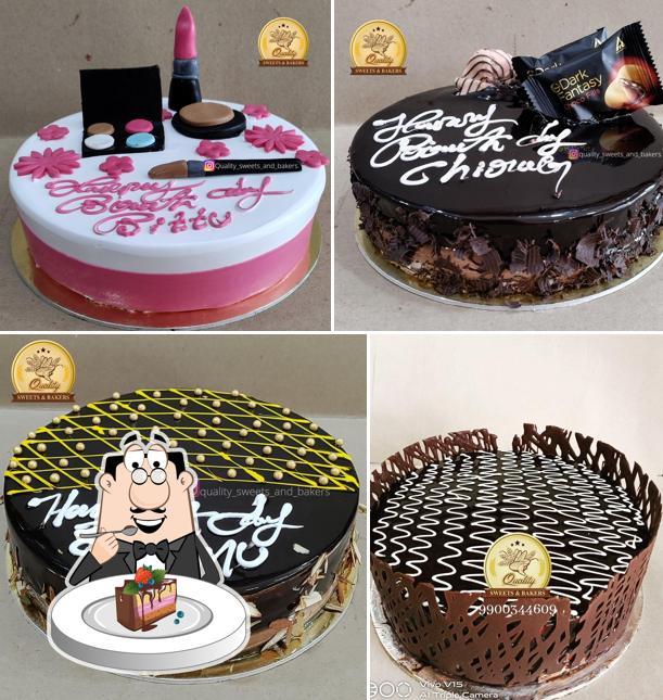 Chocolate cake at Quality Sweets & Bakers