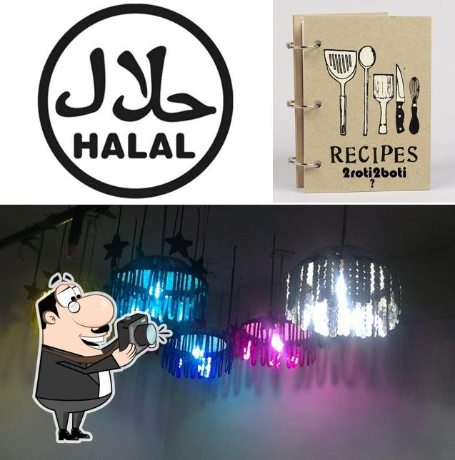 Here's a photo of 2 Roti 2 Boti