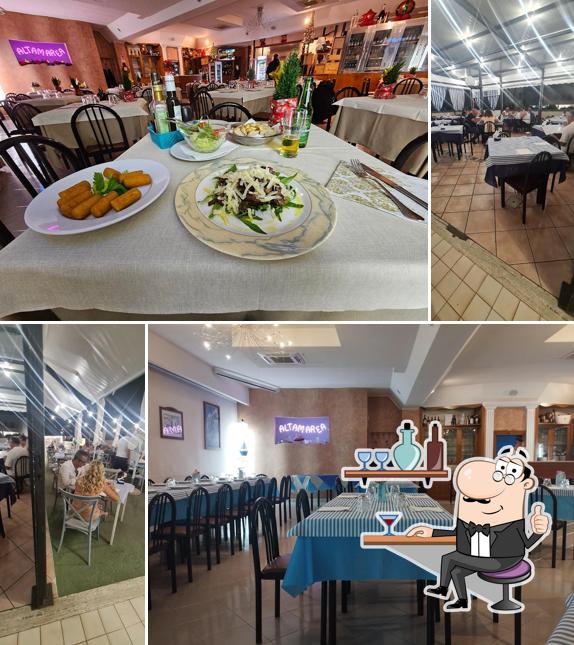 Gli interni di Alta Marea LAB - Ristorante Pizzeria