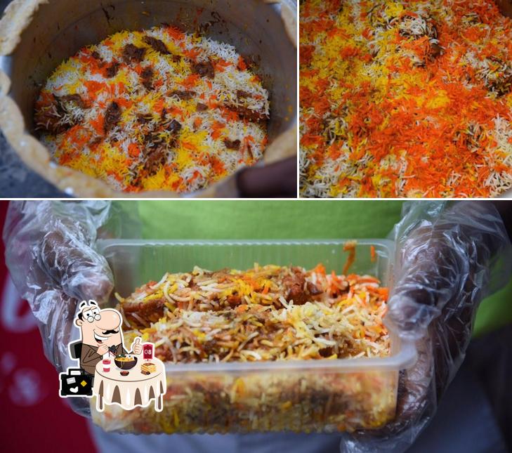 Food at Authentic Biryani