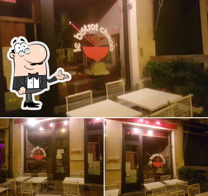 Gli interni di Le Bistrot Chinois