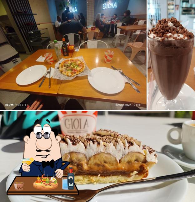 Bruschettas em Gioia Gelato Pizza Café