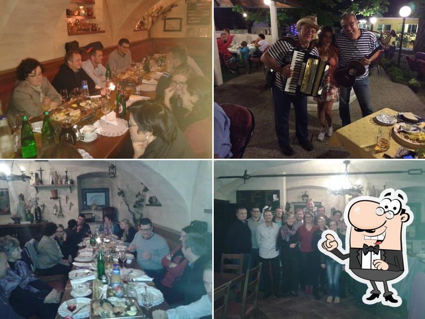 Gli interni di Gostilna Senica