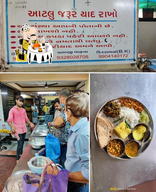Food at Jain Bhojansala, AayambilShala, Upashray