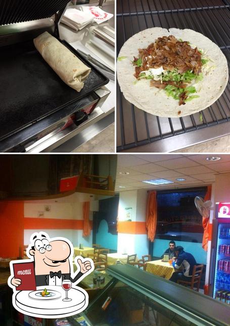 Tra le varie cose da Kebab Pak Fast Food Feltre si possono trovare la cibo e interni