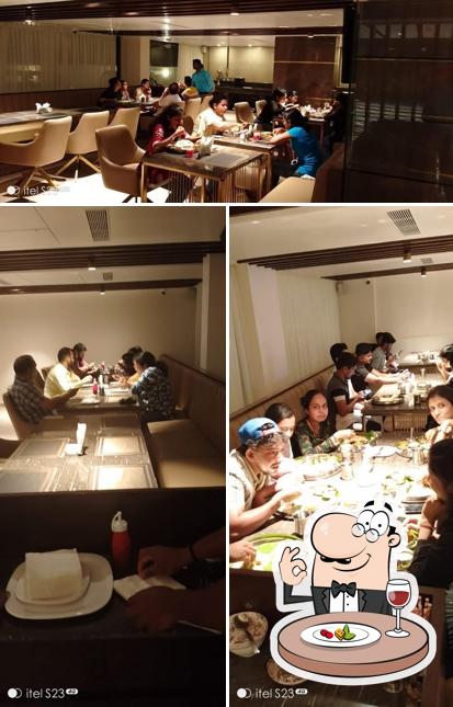 Among various things one can find food and interior at LASHIKA PURE VEGETARIAN RESTAURANT