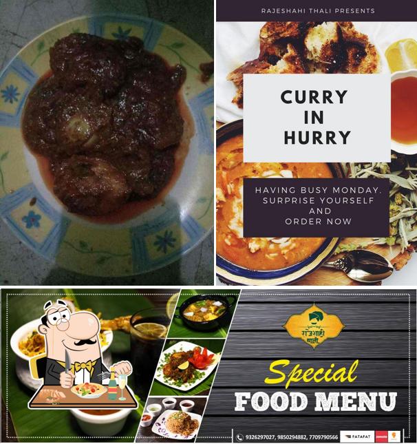 Food at Rajeshahi thali