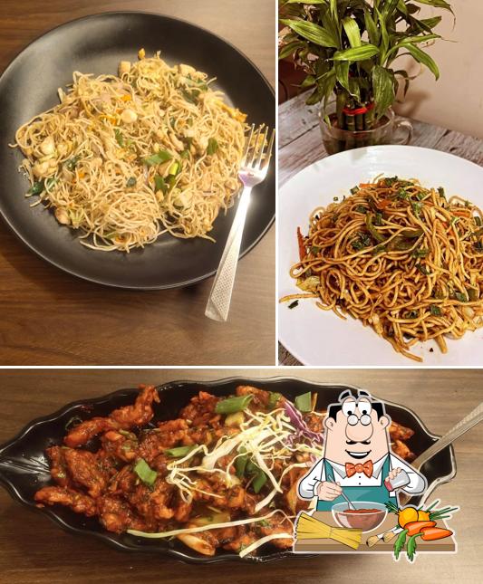 Spaghetti bolognese at Red dragon