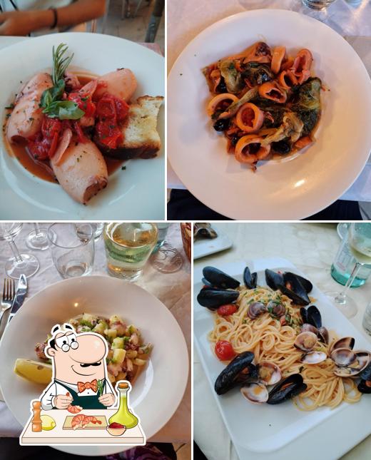 Gamberetti e grana al Hotel Frank'S