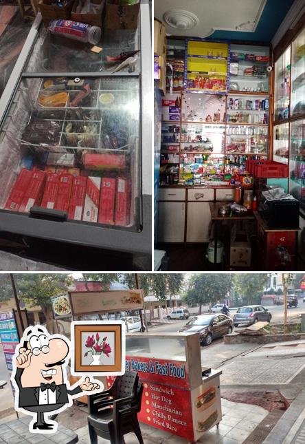 The interior of Shree radhey bakers and confectioners