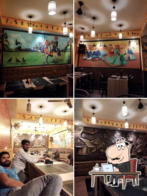 Check out how The Champaran Family Restaurent looks inside