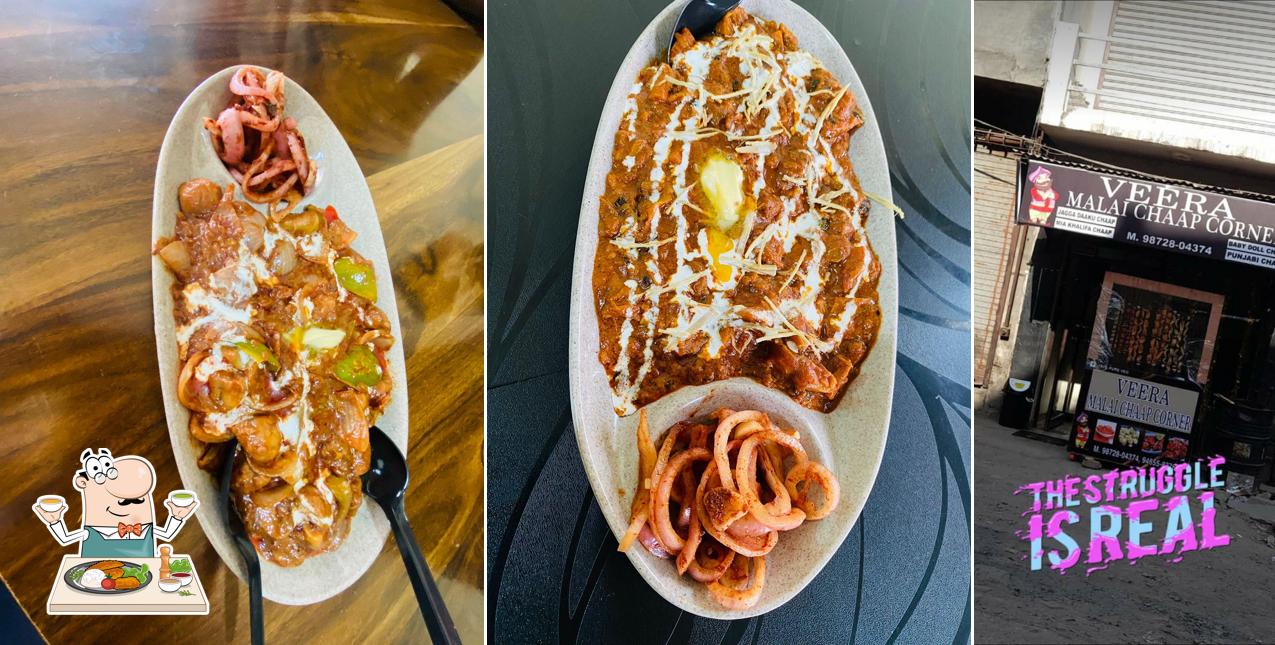 Meals at Veera Malai Chaap Corner