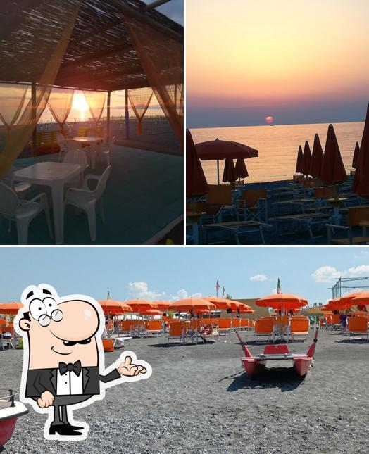 Gli interni di Ristorante Nausicaa Stabilimento Balneare