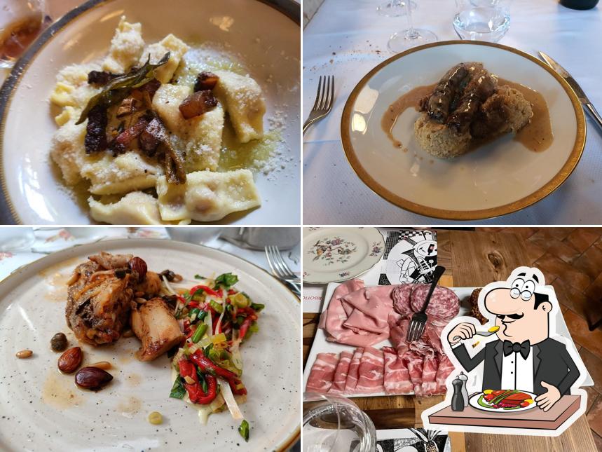 Cibo al Ristorante la Tana