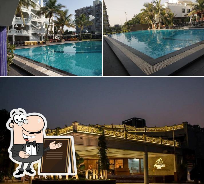 The exterior of Aarya Grand Hotels & Resorts