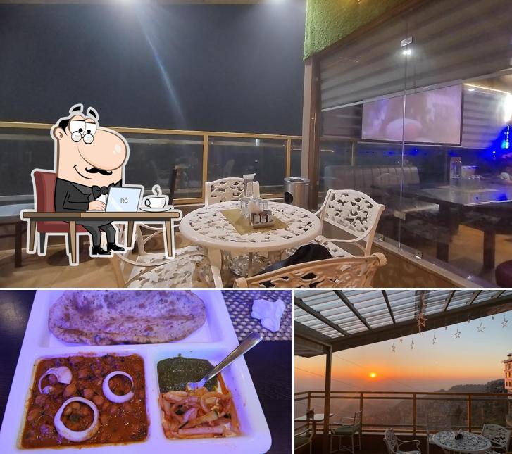 The interior of The Northern Vibes restaurant