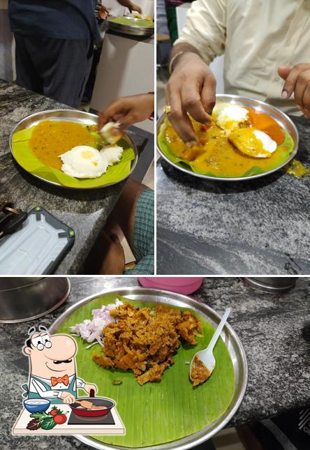 Chicken curry at Balaji mess pure vegetarian