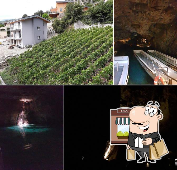 Goditi la vista dagli esterni di Cave du Lac