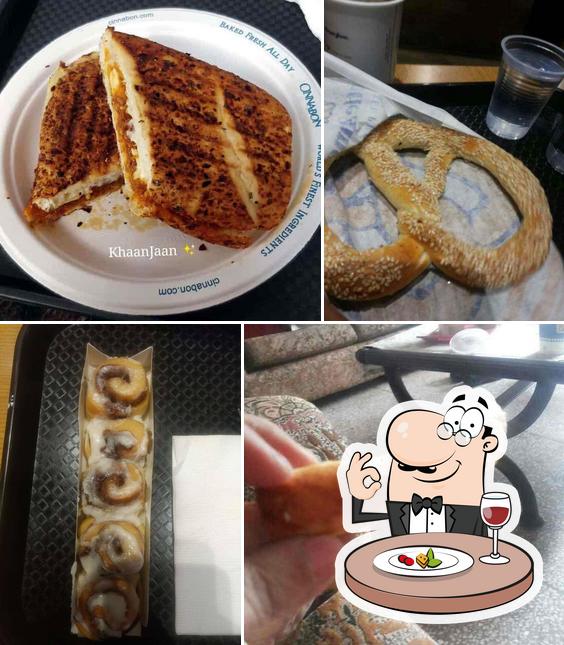 Food at Cinnabon