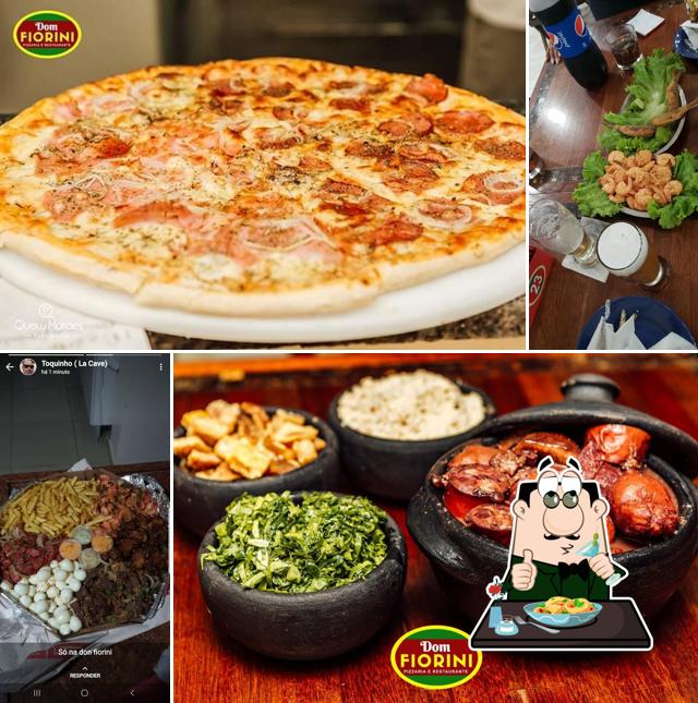 Platos en Dom Fiorini Pizzaria