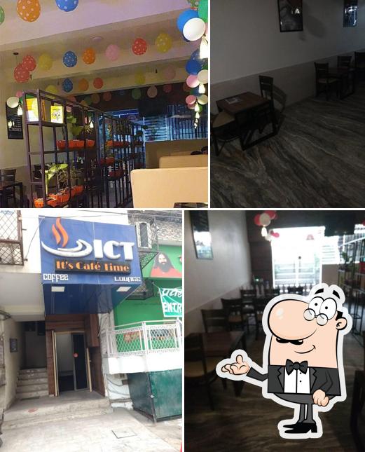 The interior of ICT- It's Cafe Time