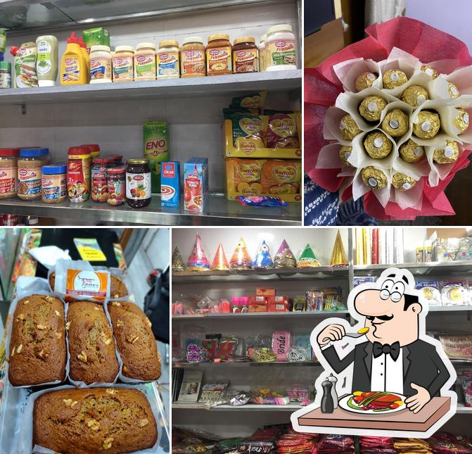 Food at Krishna Bakers
