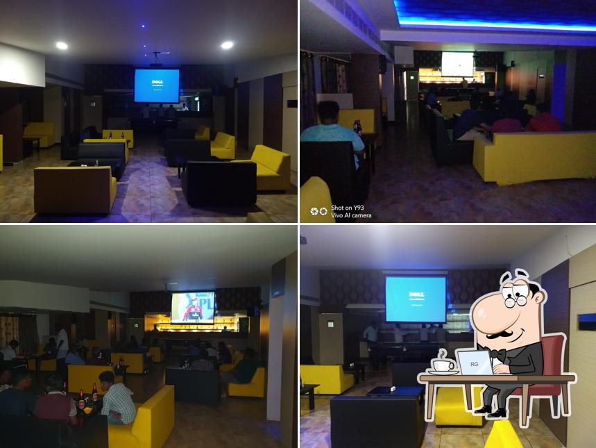 The interior of Big Shot - Gaming & Restobar Tambaram