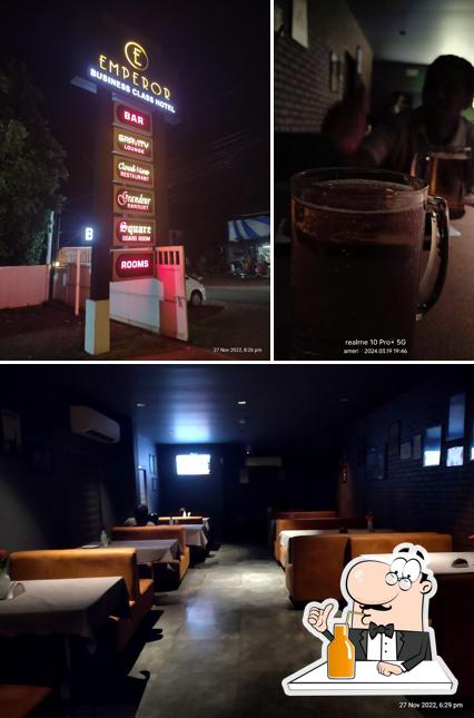Enjoy a beverage at Gravity A/C Lounge