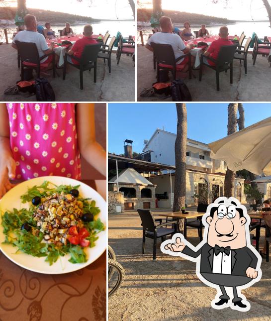 Gli interni di Bistro Busola