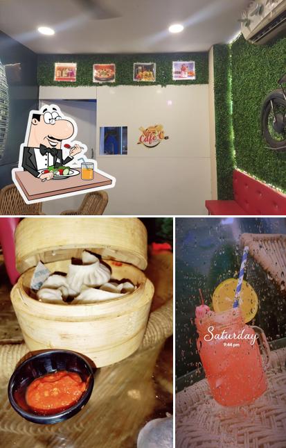 Among different things one can find food and interior at CAFE C