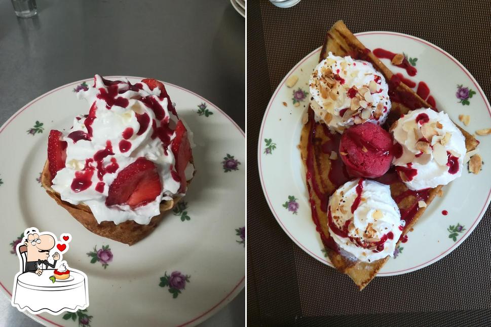 Crêperie Bulle de Crêpes sert une sélection de plats sucrés