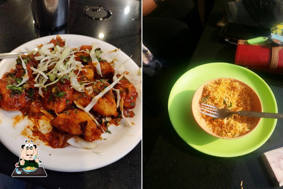 Food at Hotel Sukha Shanti