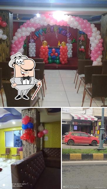 The exterior of Hotel vaishnavi restaurant