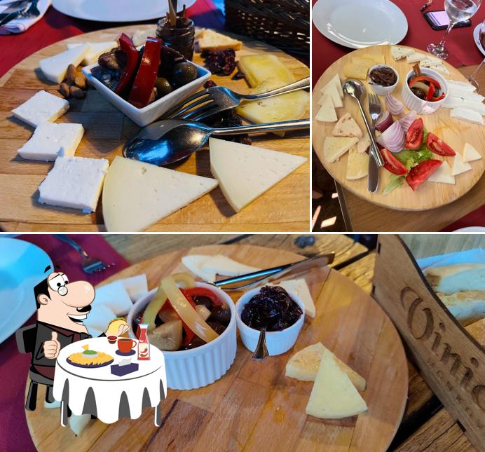 Piatto di formaggi al Konoba Vinica Monkovic