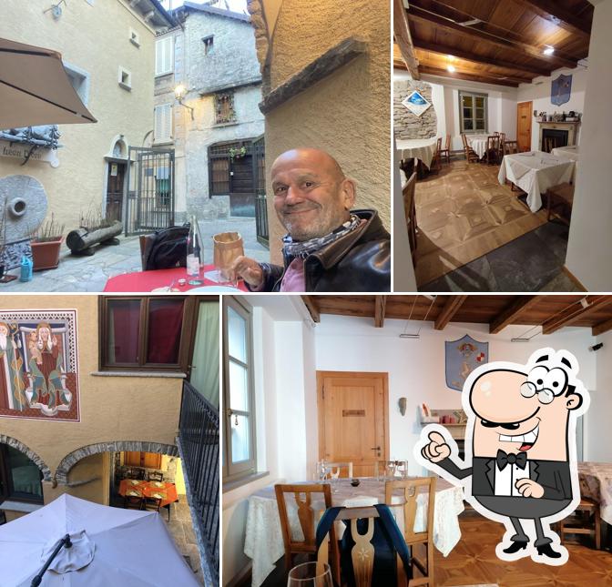 Gli interni di Leon d'Oro Osteria Ristorante B&B
