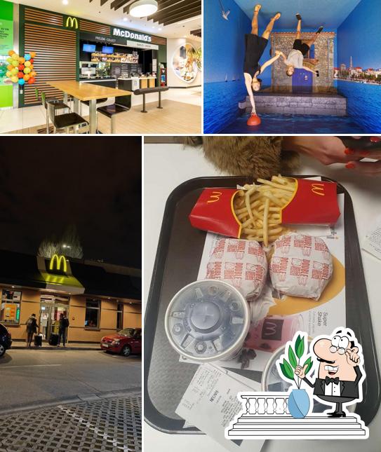 Gli esterni di McDonald’s City Center One Split